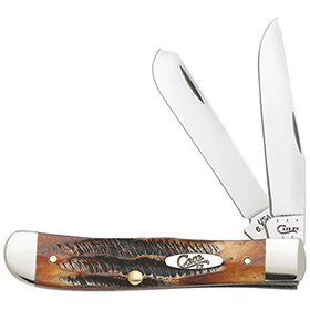 Case Cutlery Trapper Burnt Bone: BK-CA3573