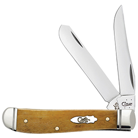 Case Cutlery Mini Trapper Antique Bone: BK-CA58188