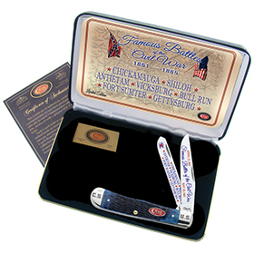 Case Cutlery Famous Battles of Civil War: BK-CAFBBPB