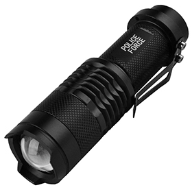 Police Force Tactical Mini Tactical Q5 LED Light: BK-CEPFMTF50