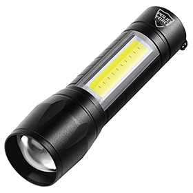 Police Force Tactical Tactical XPE/COB Mini Light: BK-CEPFXC56