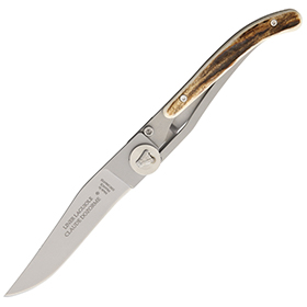 Laguiole Claude Dozorme Laguiole Linerlock Stag Horn: BK-CLD16014279