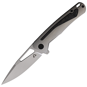 CMB Made Knives Spear Framelock Gray CF: BK-CMB04G