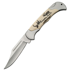 China Made Deer Lockback: BK-CN211163DE