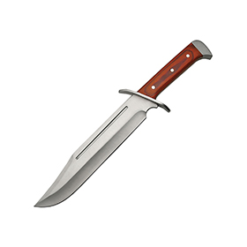 Rite Edge Bowie Wood with Sheath: BK-CN211397