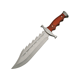 Rite Edge Bowie Gator Back Wood: BK-CN211398