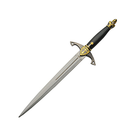 China Made Knights Dagger Gold: BK-CN211445GD