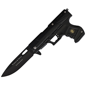 Rite Edge Gun Linerlock Police: BK-CN300227PO