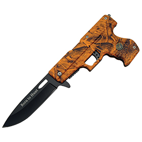 Rite Edge Gun Linerlock Camo Born Hunt: BK-CN300227SO
