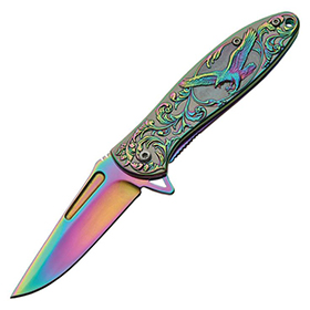 Rite Edge Eagle Framelock Spectrum A/O: BK-CN300429RB