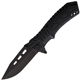 Rite Edge Black Streak Linerlock: BK-CN300524