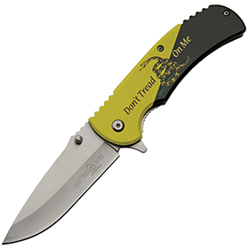 Rite Edge Don't Tread Linerlock A/O: BK-CN300543YB