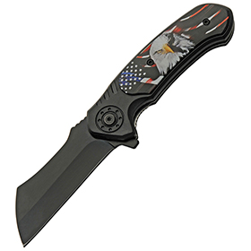 Rite Edge US Eagle Linerlock A/O: BK-CN300554US