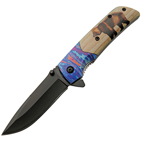 Rite Edge Voodoo Linerlock Bear A/O: BK-CN300564BE