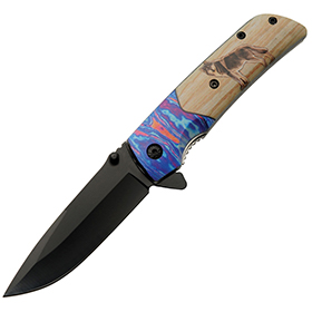 Rite Edge Voodoo Linerlock Wolf A/O: BK-CN300564WF