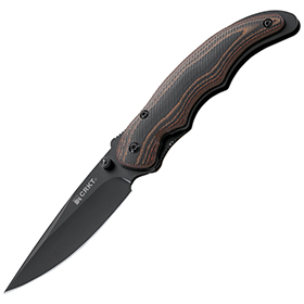 CRKT Endorser Linerlock A/O Black: BK-CR1105K