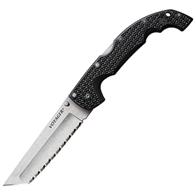 Cold Steel XL Voyager Lockback Tanto: BK-CS29AXTS