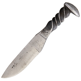 Iron Mountain Metal Craft Mini Railroad Spike Knife: BK-CST5