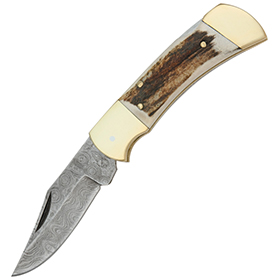 Damascus Lockback: BK-DM1019