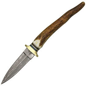 Damascus Boot Knife: BK-DM1030