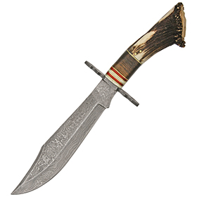 Damascus Crown Stag Hunter: BK-DM1042