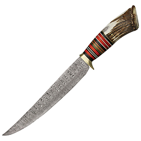 Damascus Crown Bowie: BK-DM1059