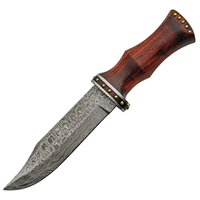 Damascus Bowie Rosewood: BK-DM1170