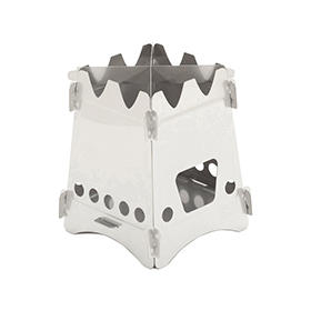 EmberLit Original Stove with Cross Bars: BK-EL01