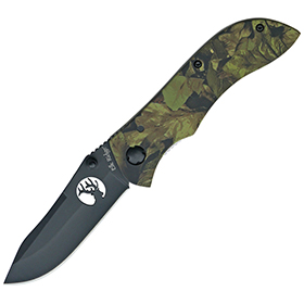 Elk Ridge Camo Linerlock: BK-ER015