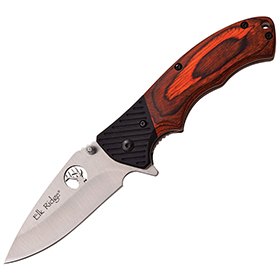 Elk Ridge Linerlock Pakkawood: BK-ER566SPW