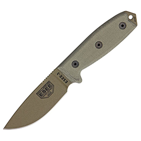 ESEE Model 3 Plain Edge: BK-ES3PMBDE