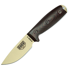 ESEE Model 3 3D Fixed Blade Desert: BK-ES3PMDT004