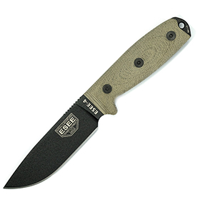 ESEE Model 4 3D Fixed Blade Canvas: BK-ES4PB017