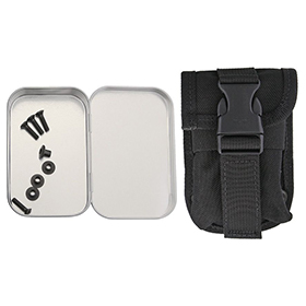 ESEE Accessory Pouch Black: BK-ES52POUCH