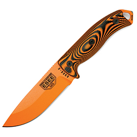 ESEE Model 5 Fixed Blade Orange: BK-ES5POR006