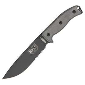 ESEE Model 6 Serrated Tactical: BK-ES6STG