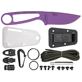 ESEE Izula Purple with Kit: BK-ESIPURPKIT