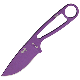 ESEE Izula Neck Knife Purple: BK-ESISPURPBLK