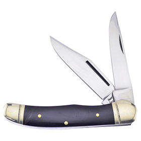 Frost Cutlery Folding Hunter Buffalo Horn: BK-F14232CBH