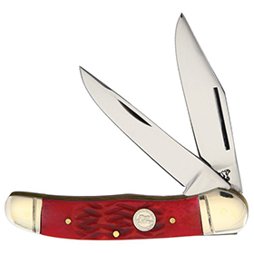 Frost Cutlery Folding Hunter Red Bone: BK-F14232RJB