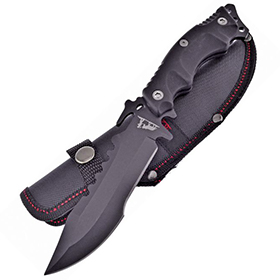 Frost Cutlery Bowie Black ABS: BK-FBKH011B