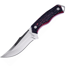 Frost Cutlery Skinner Red Delrin: BK-FBKH017STR