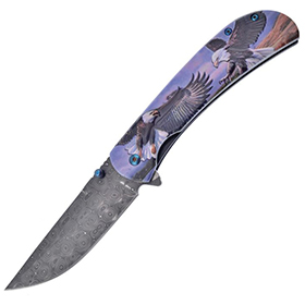 Frost Cutlery Eagle Linerlock A/O: BK-FBKH020EE