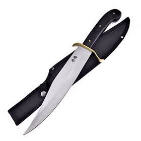 Frost Cutlery Bowie Pakkawood Black: BK-FCSA03BPW