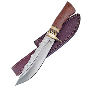 Frost Cutlery Sky Dancer Bowie Walnut: BK-FCW613WW