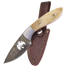 Frost Cutlery Damascus Duck Bowie: BK-FCW991WSBDK