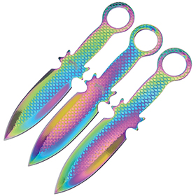 Frost Cutlery Three Piece Thrower Set Spec: BK-FFC106RB
