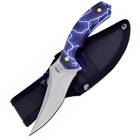 Frost Cutlery Lightning Fixed Blade: BK-FOC125BBL