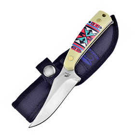 Frost Cutlery Aztec Skinner White: BK-FOC534AW