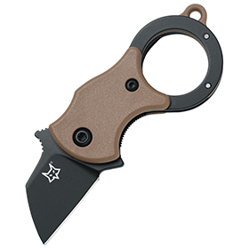 Fox Mini-Ta Linerlock Coyote: BK-FOX536CBB